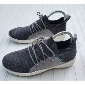 Vessi Cityscape Classic Charcoal Grey Waterproof Knit Sneakers Womens 9